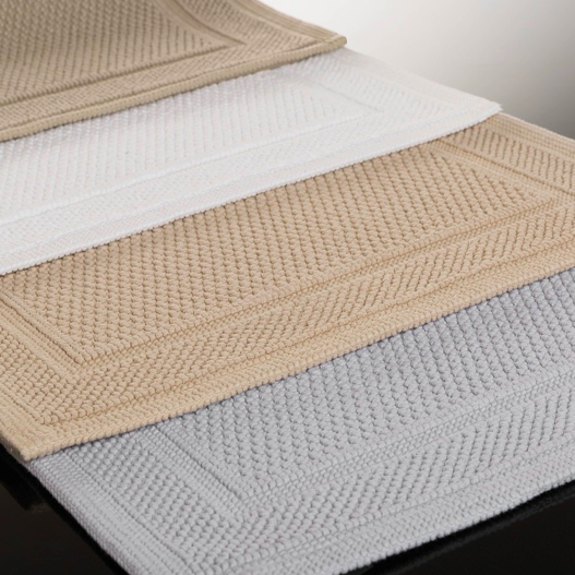 Tapis de bain gaufre d'abeille
