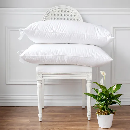 Oreiller en duvet hypoallergénique huttérite