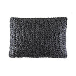 Ribbon Knit Decorative Pillow