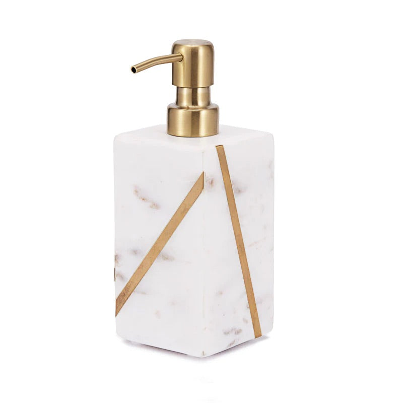 Marble Brass Bath Accessories