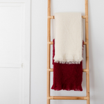 Brushed Mohair Throw