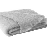 Brushed Mohair Throw