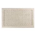 Linen Waffle Bath Rug